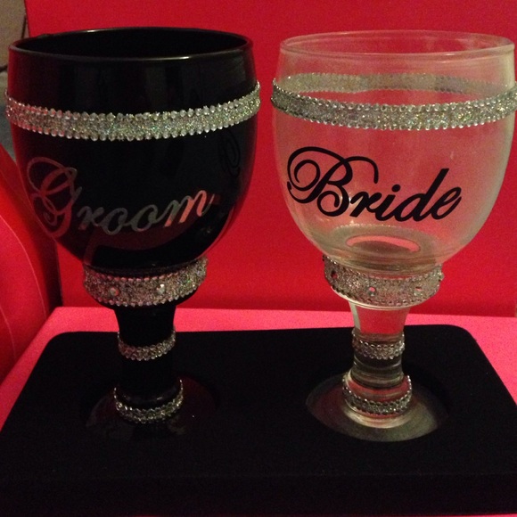 Super cute Bride & Groom pimp stein