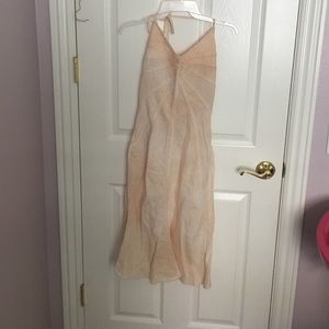 Beige color dress