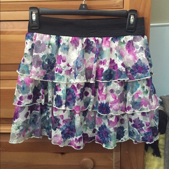 Cute floral skirt