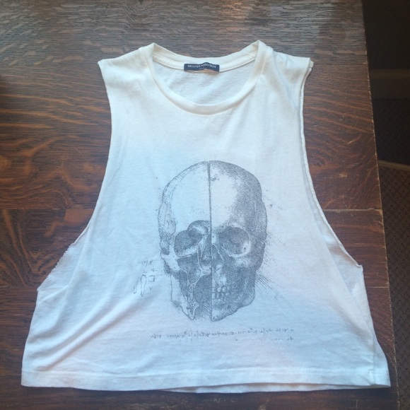 Brandy Melville Skeleton Tank