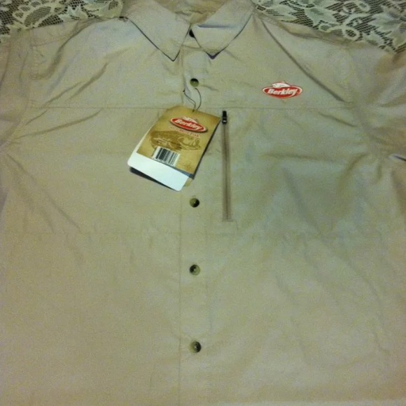 Berkley Jackets & Coats Nwt Berkley Fishing Shirt Mens Poshmark