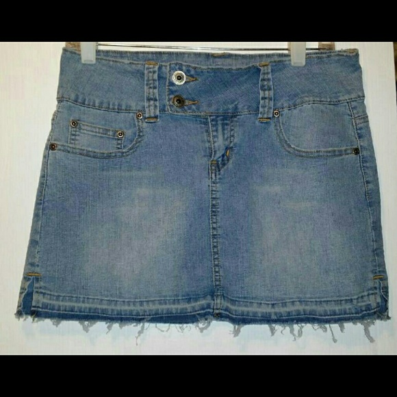 NWOT Jean Skirt