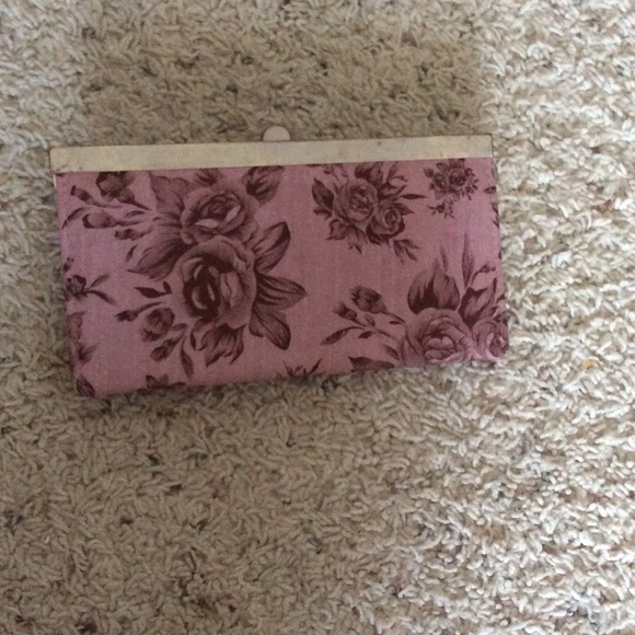 Pink Flower Wallet