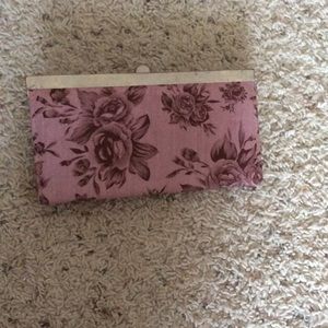 Pink Flower Wallet