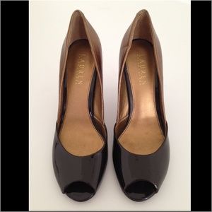 Ralph Lauren Bronze/Brown High Heels