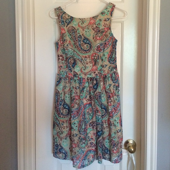 Paisley dress
