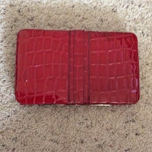 Red wallet