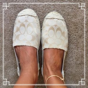 Coach Comfy Hemp Flats