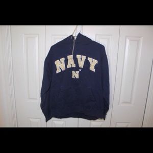 Navy sweatshirt