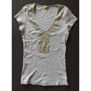 Sequined t-shirt