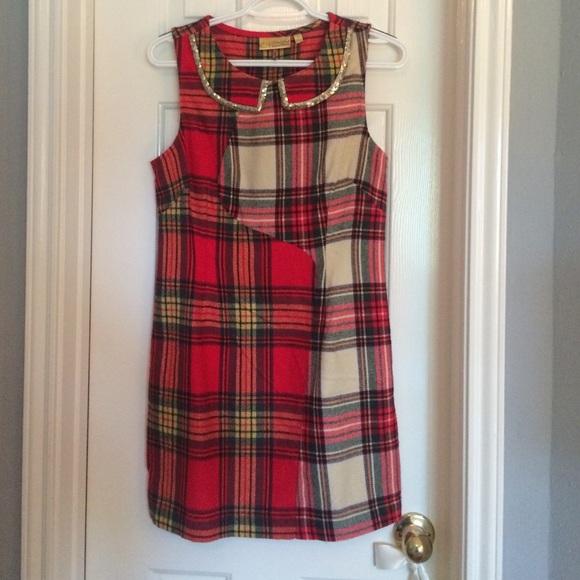 Plaid Christmas dress