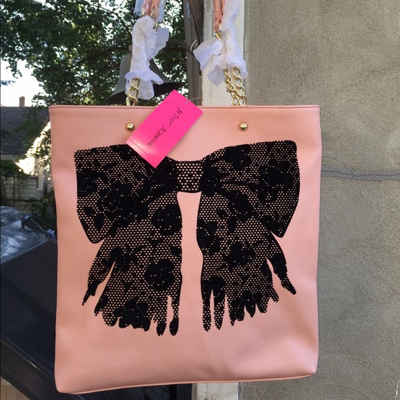 Betsey Johnson Handbags - Betsey's Flock of Bows tote