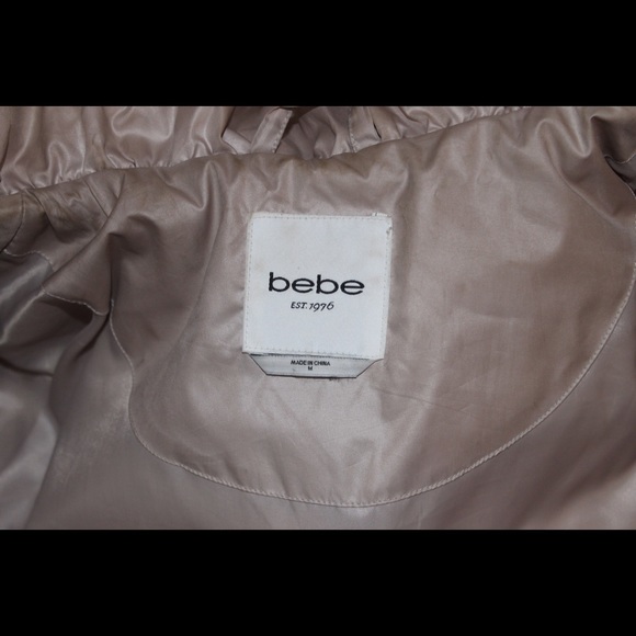 Beige BeBe winter coat