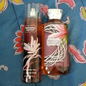 Bath & Body Mahogany Teakwood mist & shower gel