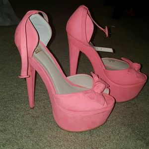 Cute platform high heels