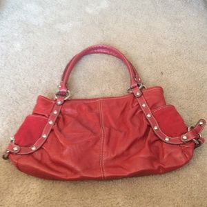 KATHY VAN ZEALAND red bag