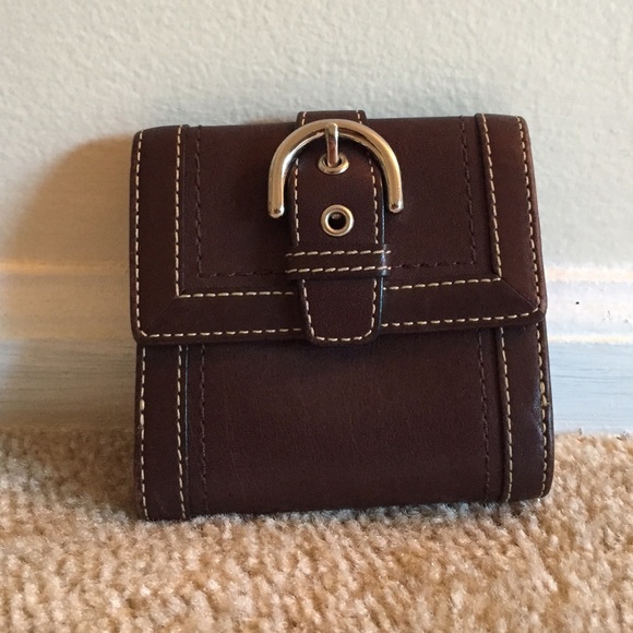 Brown Coach wallet