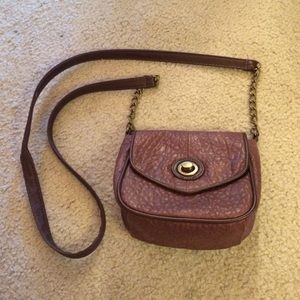 Small brown crossbody bag