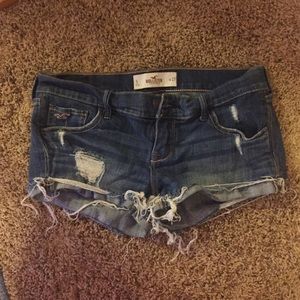 Hollister jean shorts