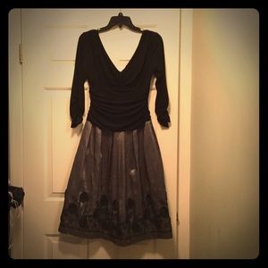 ❤️Lovely Black & Gray Cocktail Dress❤️