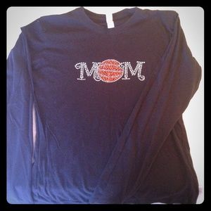 Bling Basketball Mom shirt