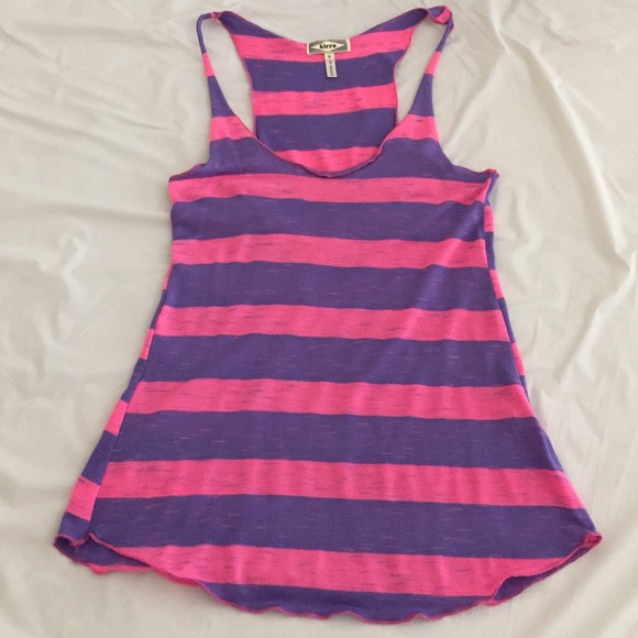 Pink and purple top