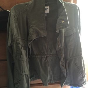 GREEN CARGO JACKET