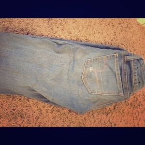 American Eagle ripped jean