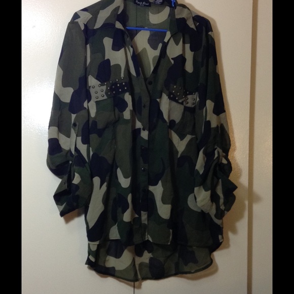Camouflage Blouse