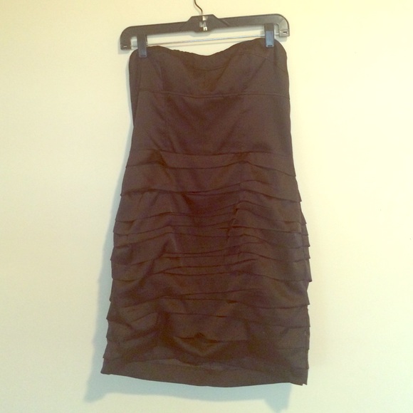 Black cocktail dress