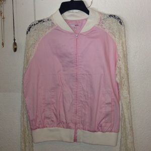 Cute Pink Zip Up!