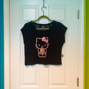 Hello Kitty Black Top