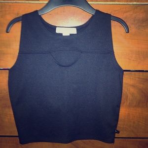 Black nicki minaj crop top