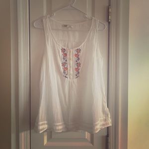 Old Navy 100% Cotton Linen Type Tank.