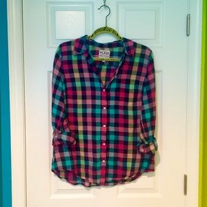 Plaid Old Navy Top