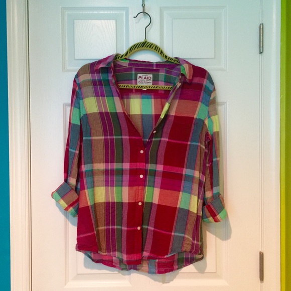 Plaid Old Navy Top