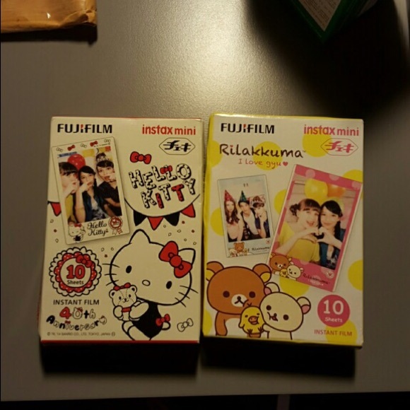 Hk+rilakkuma fujifilm 20sheets instax