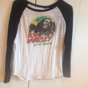 Billabong bob Marley baseball shirt