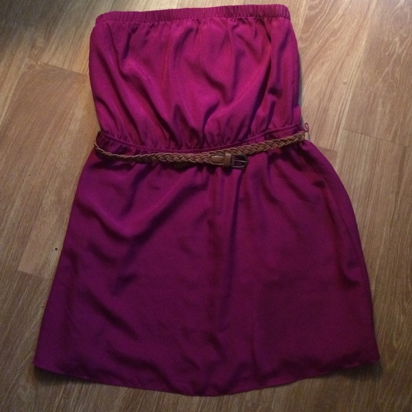 Magenta dress