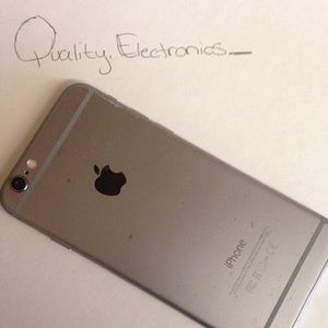 Space grey iPhone 6