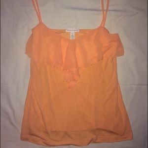 Orange tank top