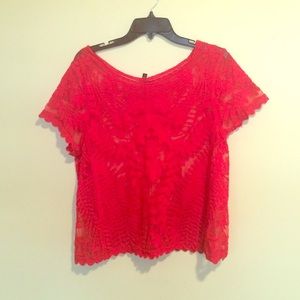 Lace shirt from Express