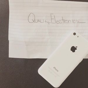 White iPhone 5c
