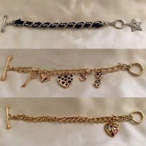 Juicy Couture charm bracelets!