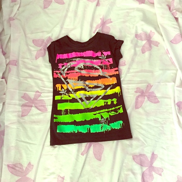 Rainbow superwoman shirt