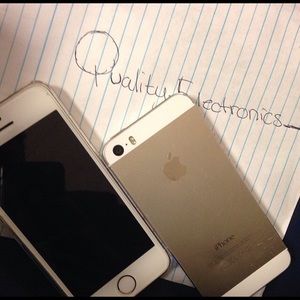 2 gold iPhone 5s