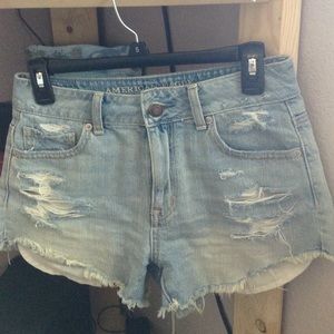 American eagle high waisted shorts