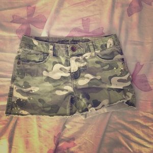 Camo shorts