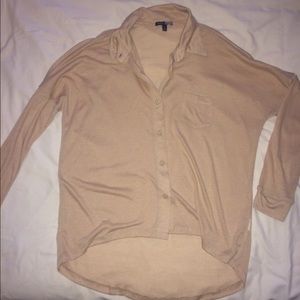 Tan dress shirt