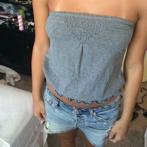 abrecrombe tube top! brand new!